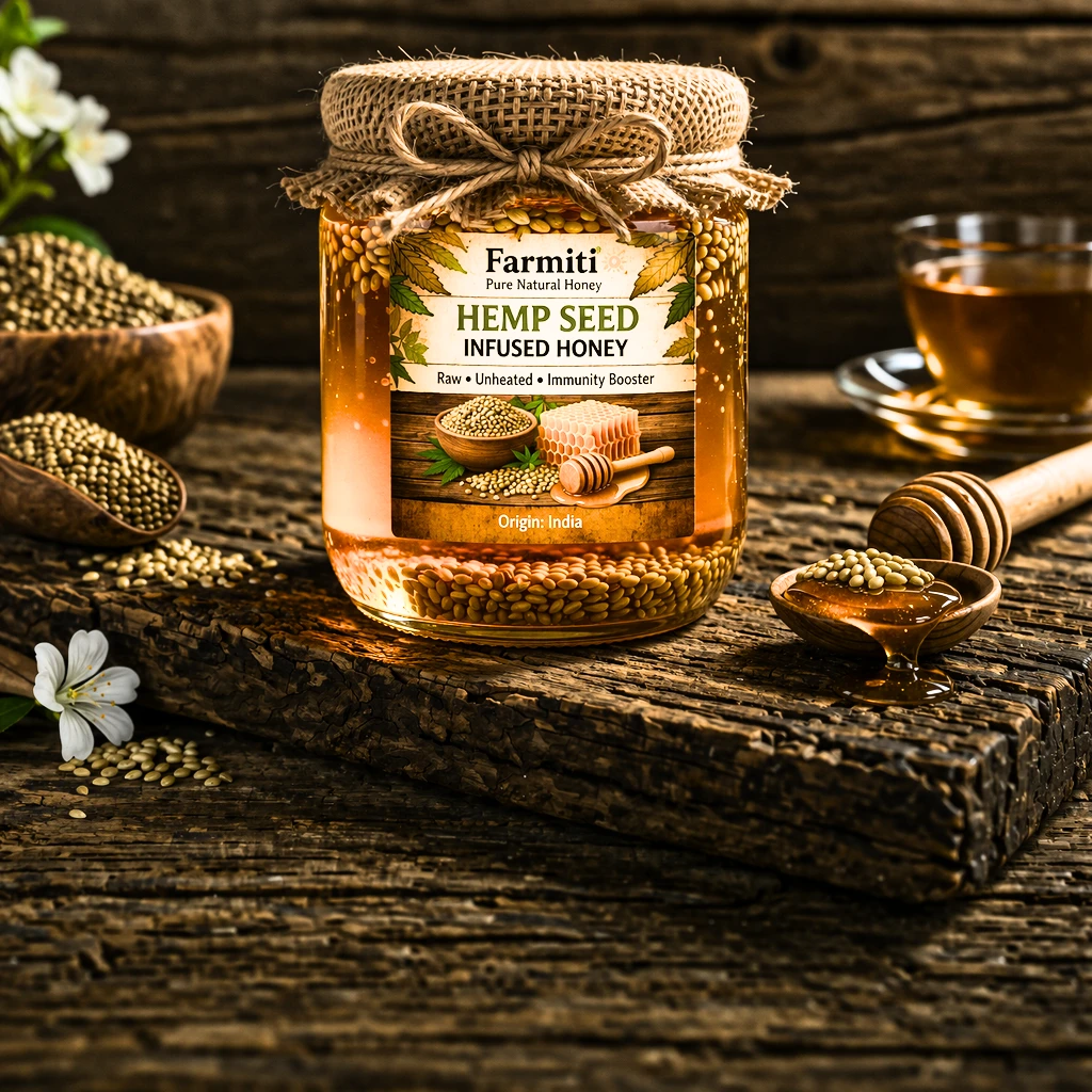 Hemp Seed Honey Blend supplier India bulk export