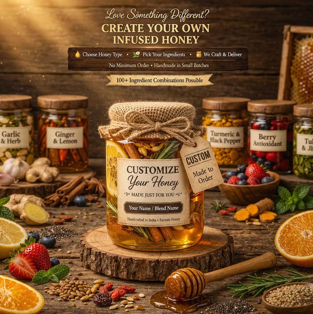 Private Label & Custom Infused Honey supplier India